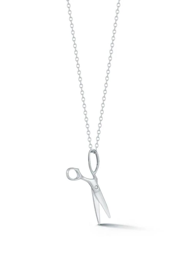 Mateo scissor pendant necklace - Silver Cover