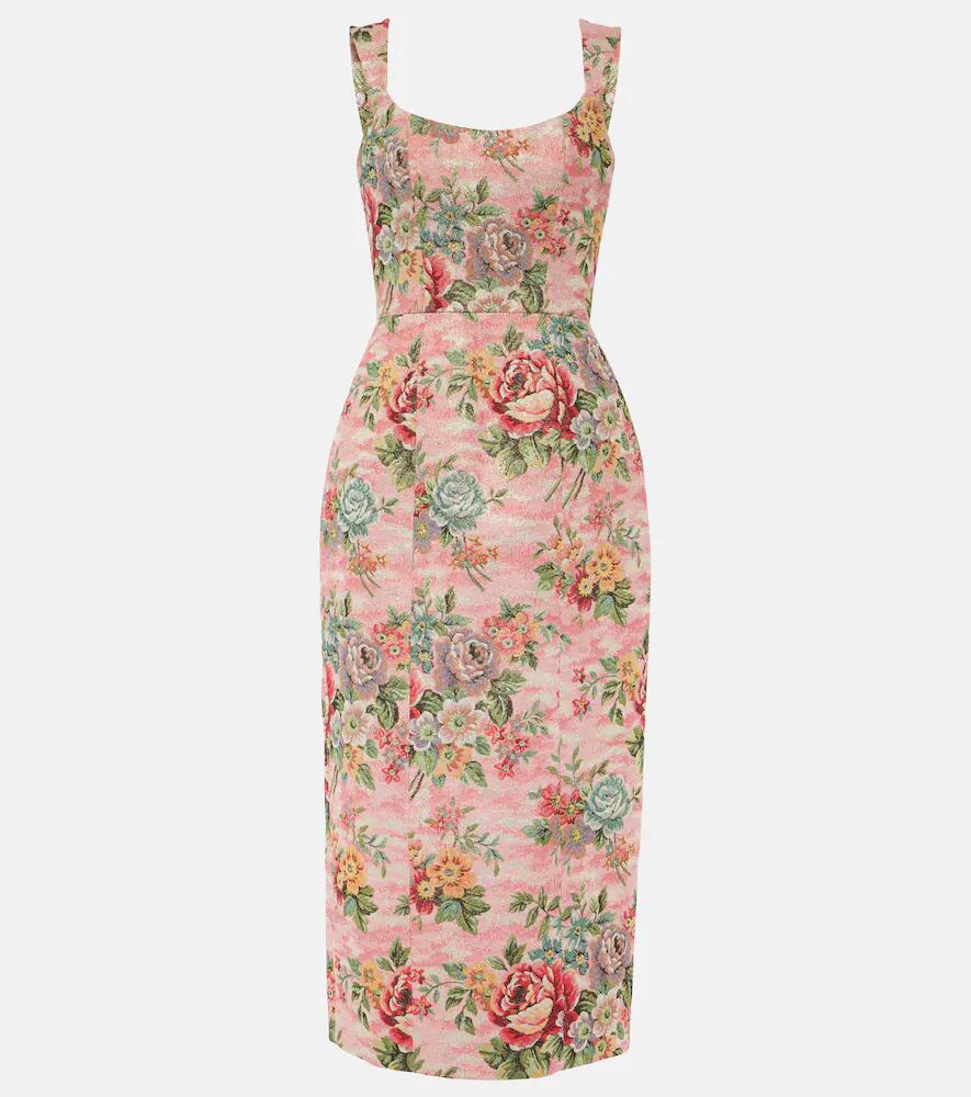 Markarian Floral bustier midi dress Cover