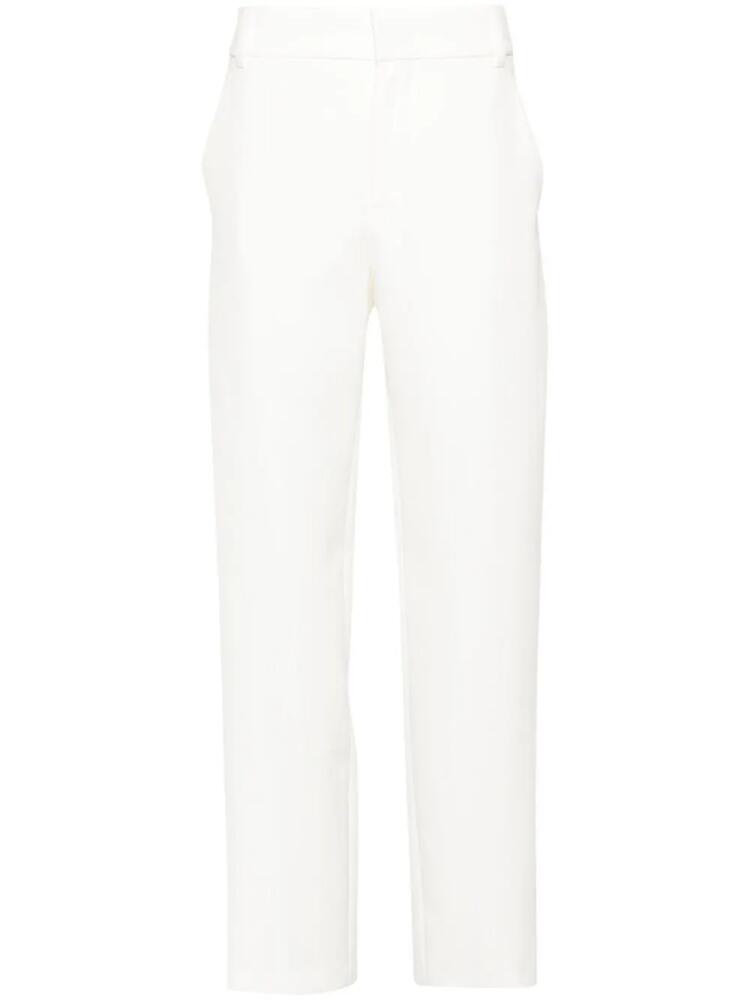 MOSCHINO JEANS soft-jersey tailored trousers - White Cover