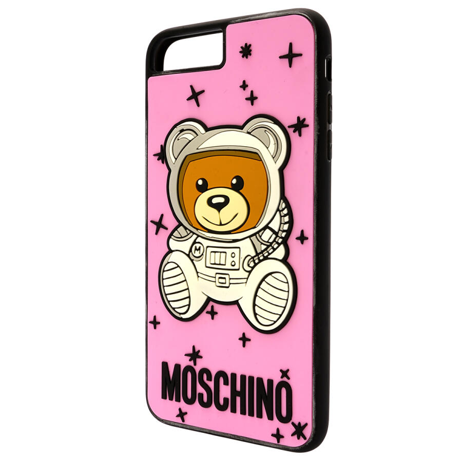 Moschino Pink Bear Logo IPhone 6/6S/7/8 Plus Case Cover