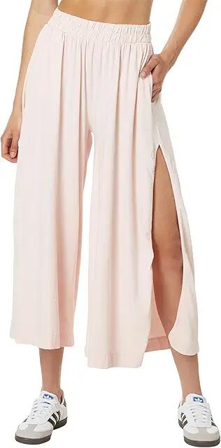 FP Movement Hot Shot Slit Wide Leg (Bleached Coral) Women's Dress Pants Cover