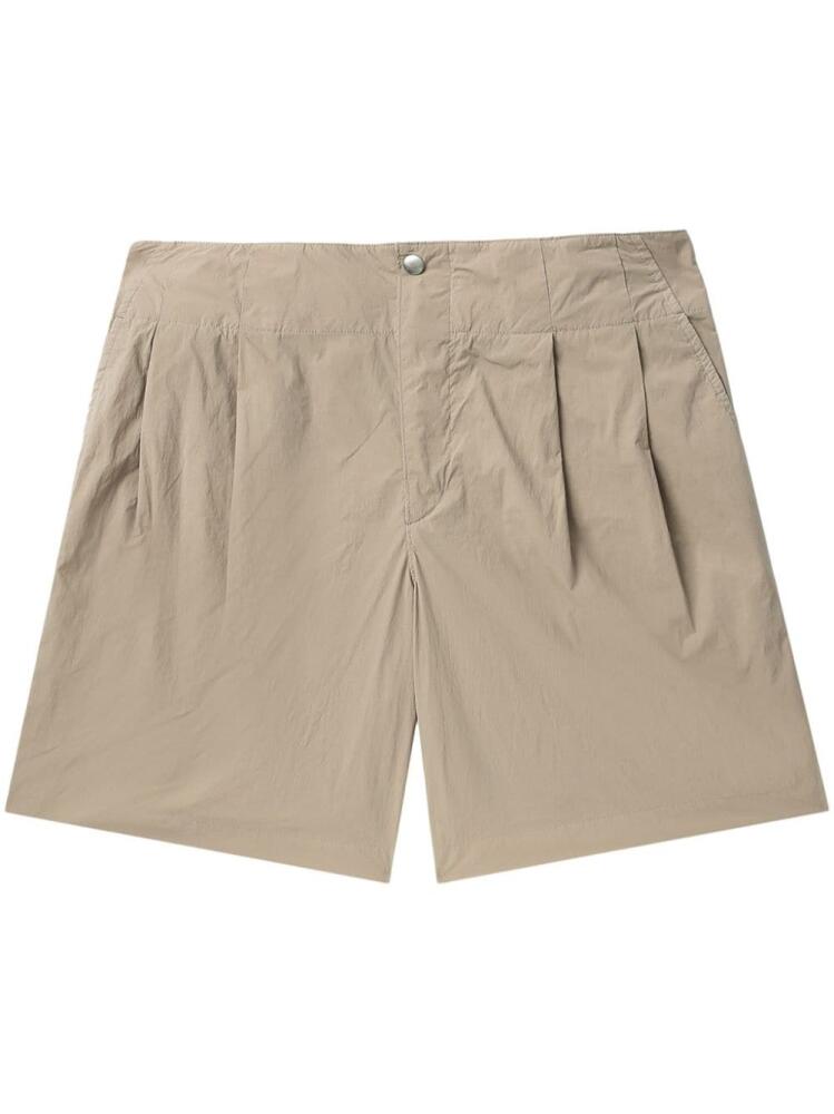 Kolor pleated tailored shorts - Neutrals Cover