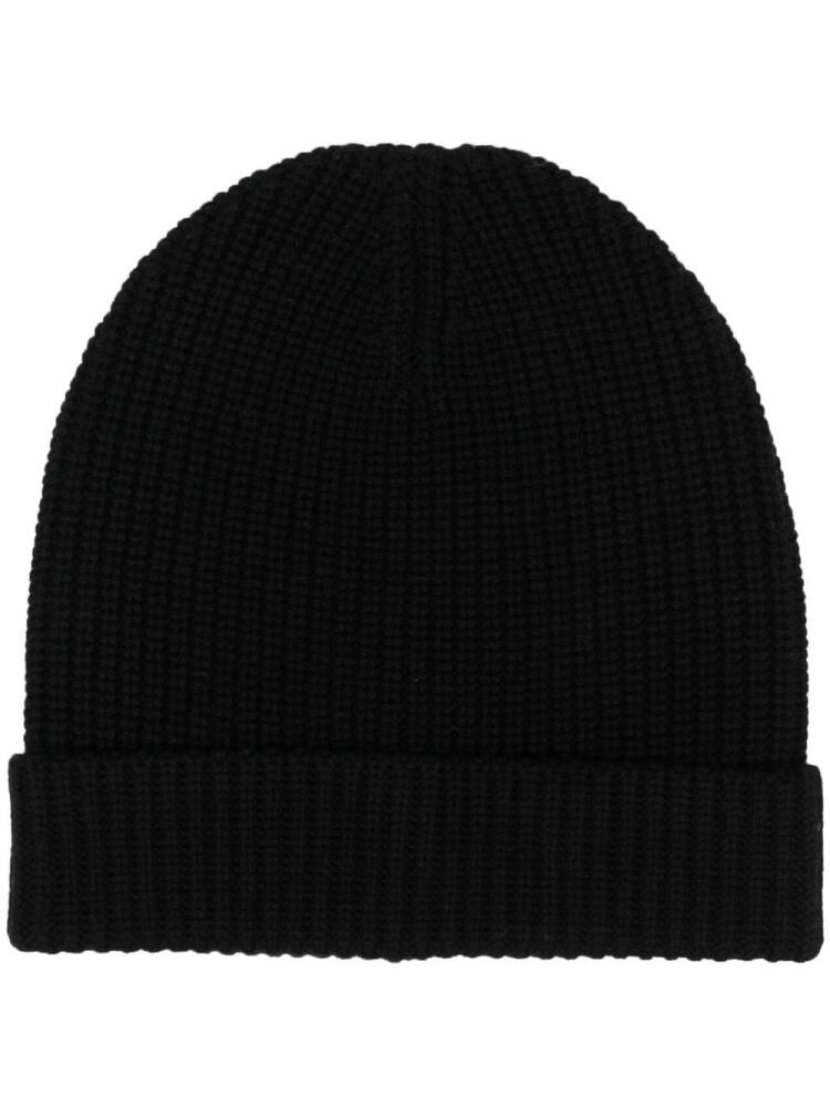 Filippa K knitted beanie hat - Black Cover