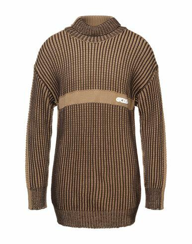 Gcds Man Turtleneck Dark brown Wool, Acrylic Cover