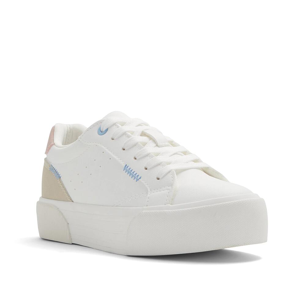 Call It Spring Feeona Sneaker | Women's | White/Multicolor Cover