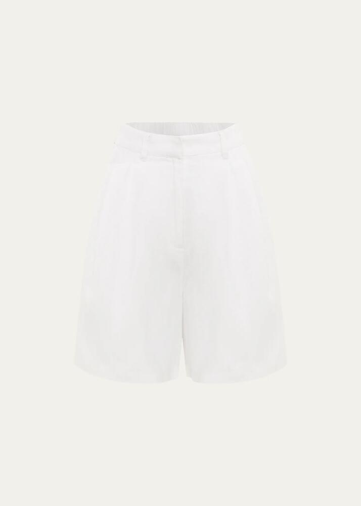 Posse Marchello Linen Bermuda Shorts Cover