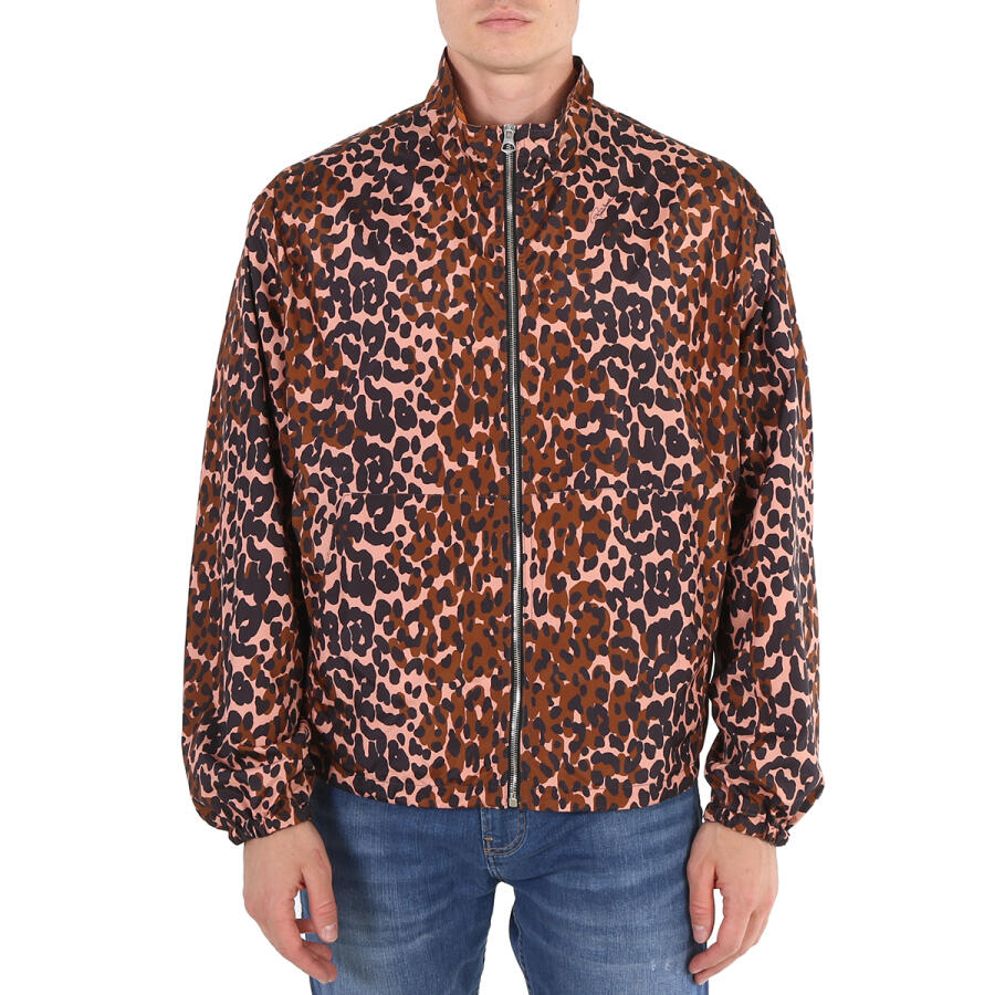 Roberto Cavalli Mens Pop Chimera-print Reversible Track Jacket Cover