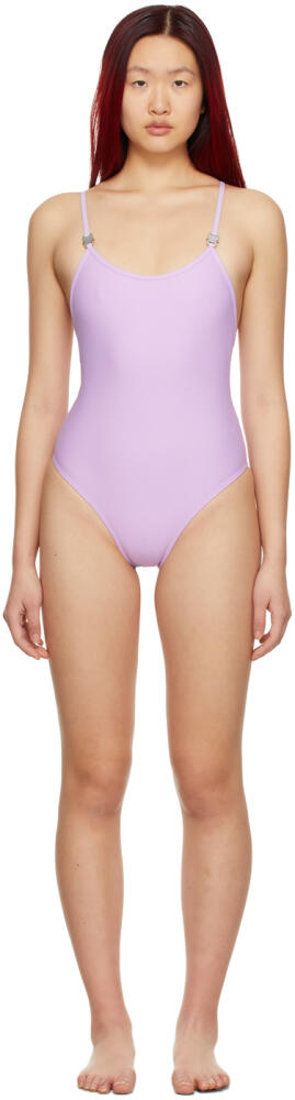 1017 ALYX 9SM Purple Susyn One-Piece Swimsuit Cover