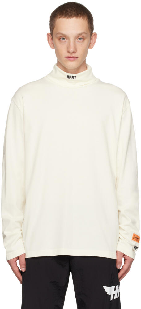 Heron Preston Off-White HPNY Long Sleeve T-Shirt Cover