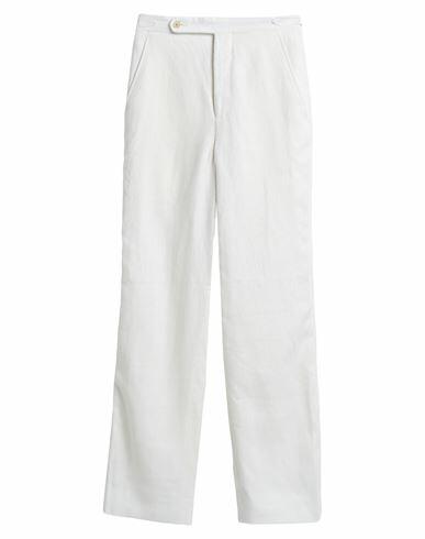 Bode Woman Pants Ivory Linen Cover