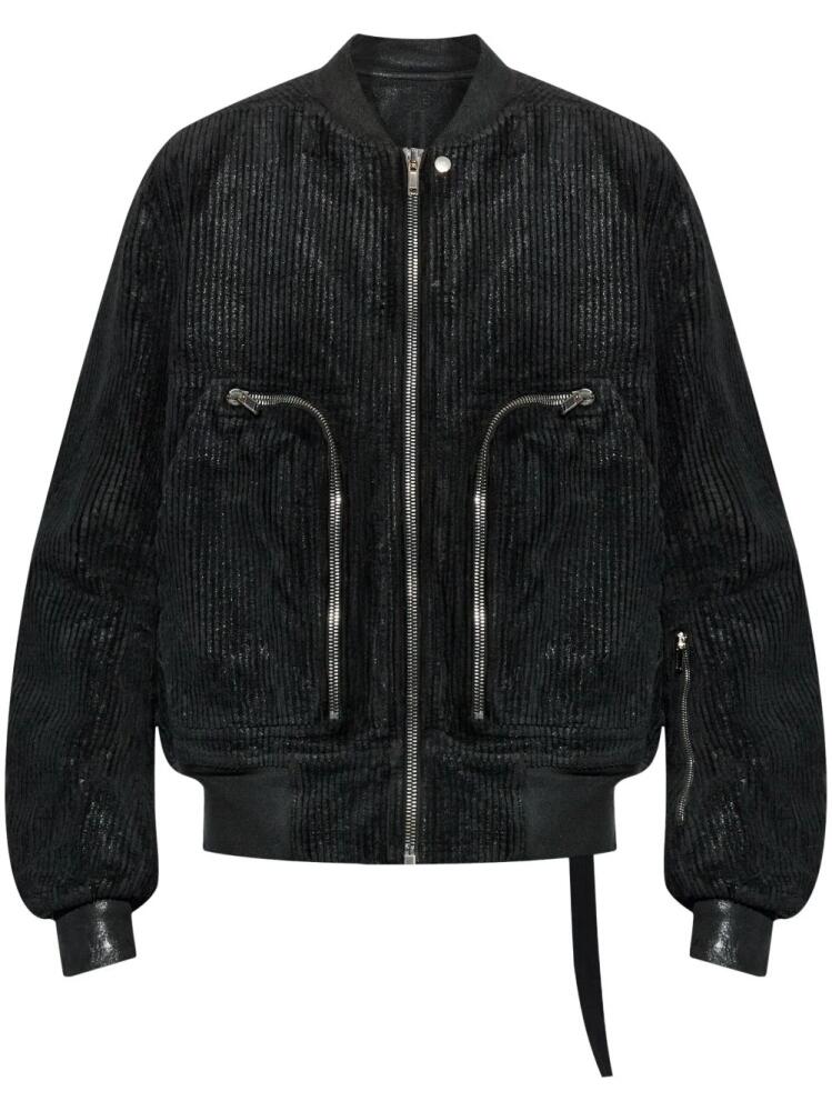 Rick Owens DRKSHDW Bauhaus Flight bomber jacket - Black Cover