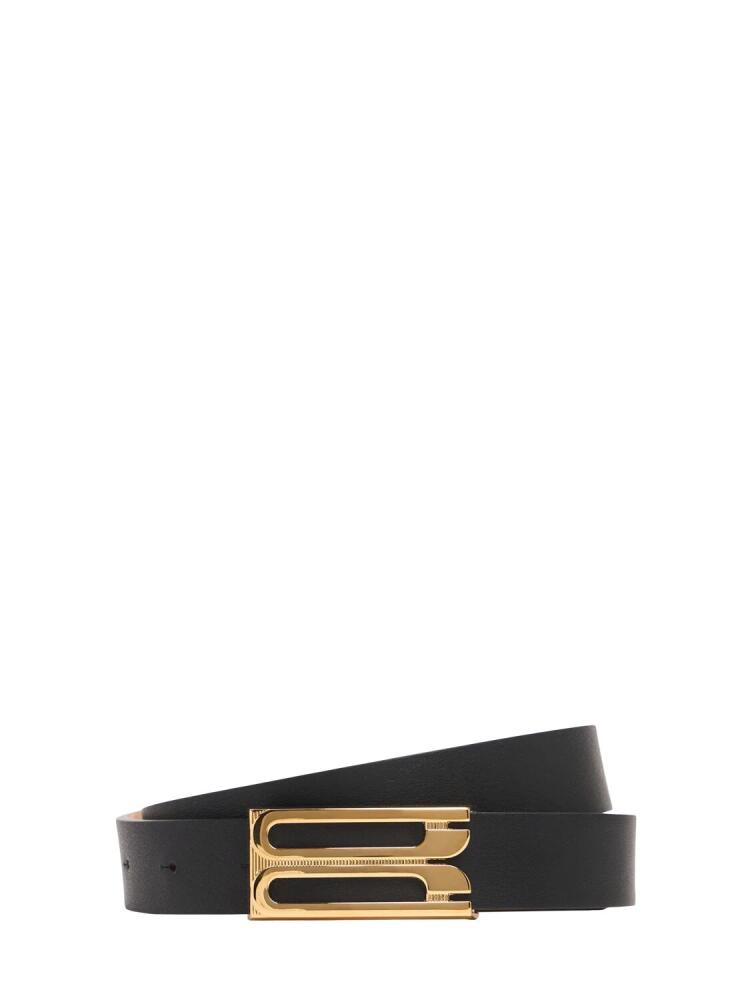 VICTORIA BECKHAM Regular Frame Smooth Leather Belt Cover