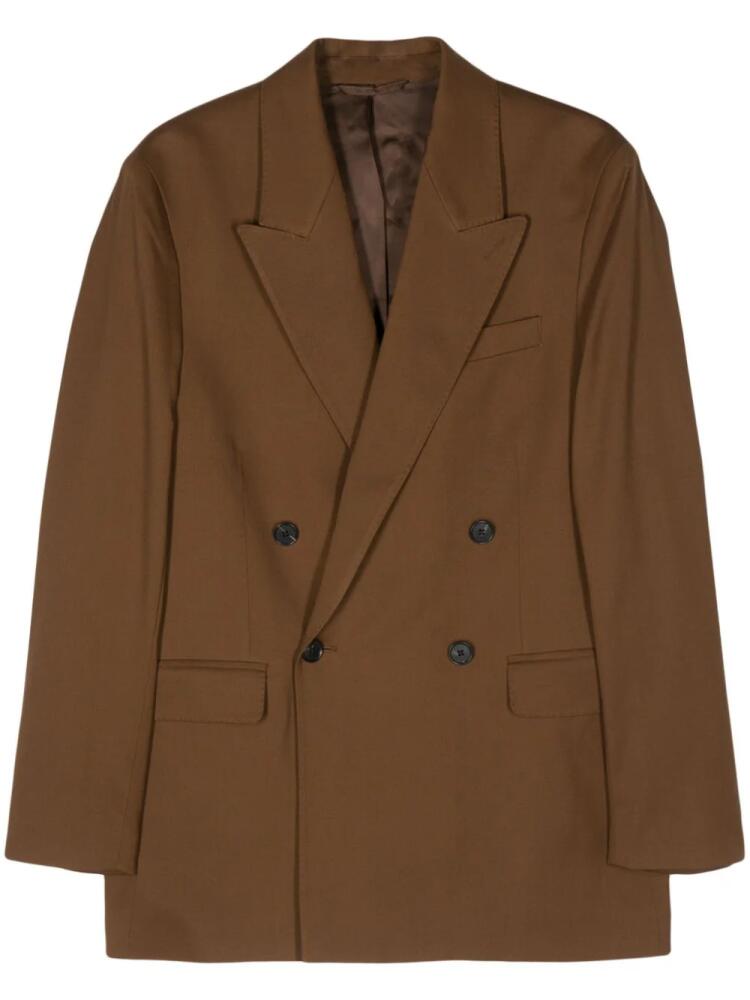 Cmmn Swdn Vigar double-breasted blazer - Brown Cover