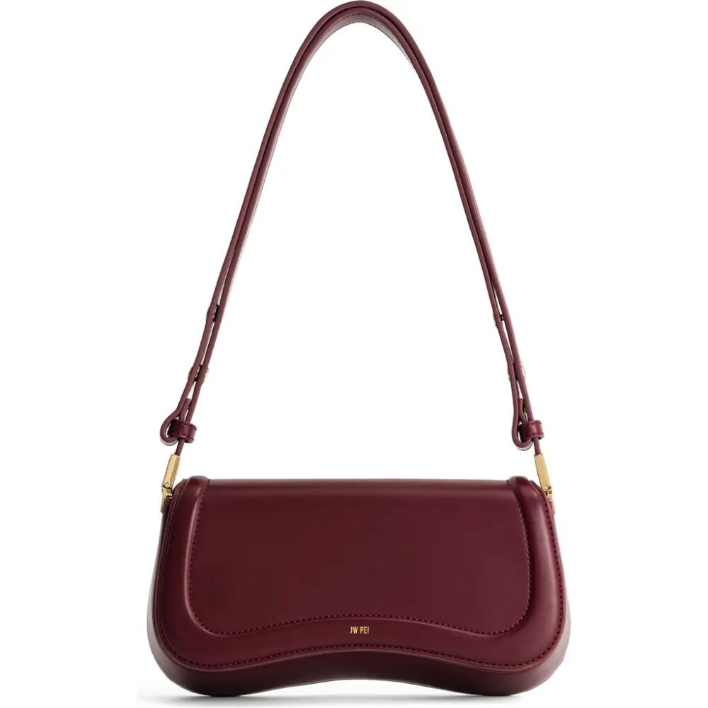 JW PEI Joy Faux Leather Shoulder Bag in Deep Claret Cover