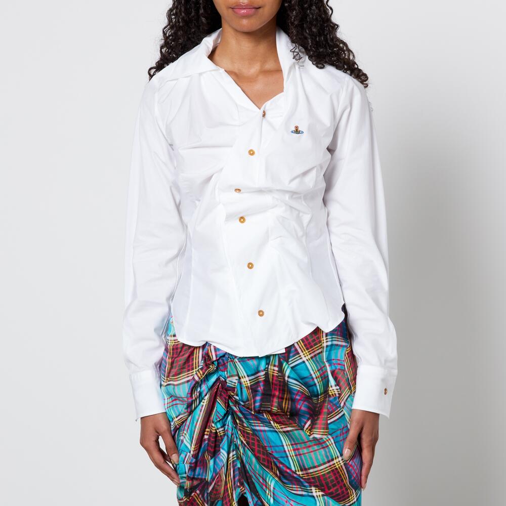 Vivienne Westwood Drunken Cotton-Poplin Shirt Cover