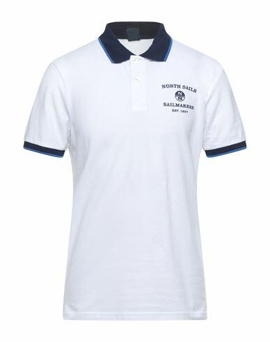 North Sails Man Polo shirt White Cotton Cover