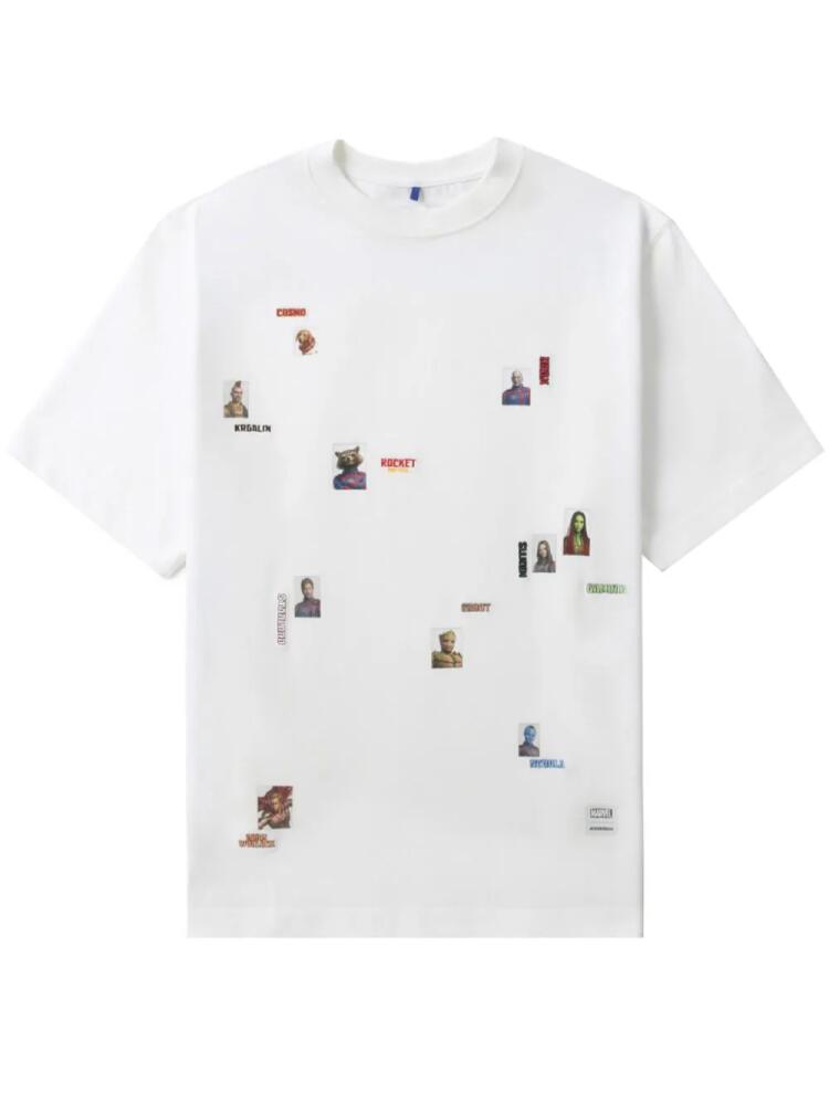 Ader Error x Disney Marvel Guardians Of The Galaxy T-shirt - White Cover