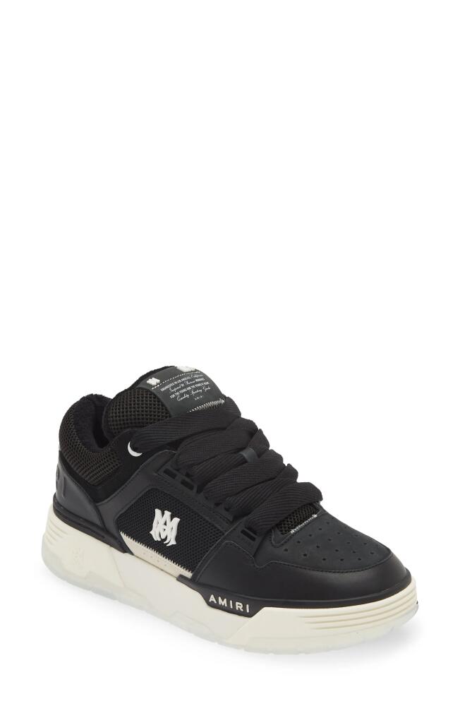 AMIRI MA-1 Platform Sneaker in Black Black Cover