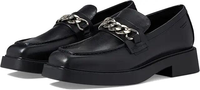 Vagabond Shoemakers Jillian Leather Chain Loafer (Black) Women's Shoes Cover