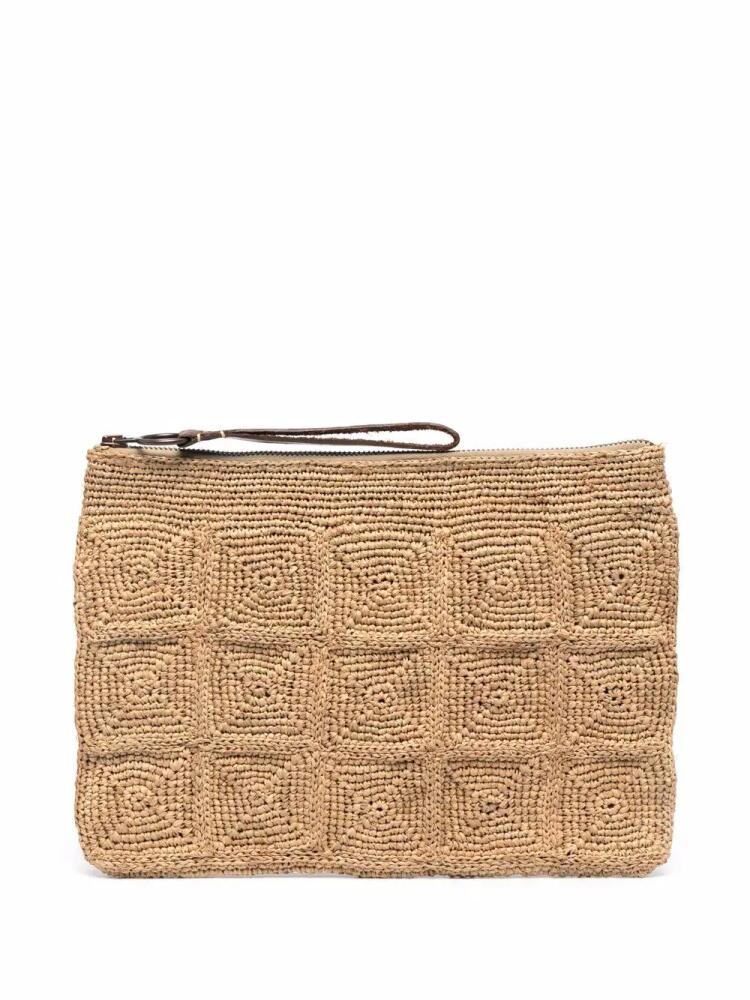 IBELIV Tanala woven clutch - Neutrals Cover