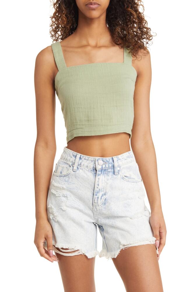 Rip Curl Premium Surf Crop Tank in Mid Green Cover