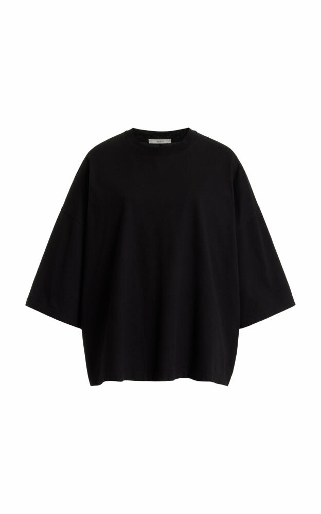 The Row - Issi Oversized Cotton T-Shirt - Black Cover