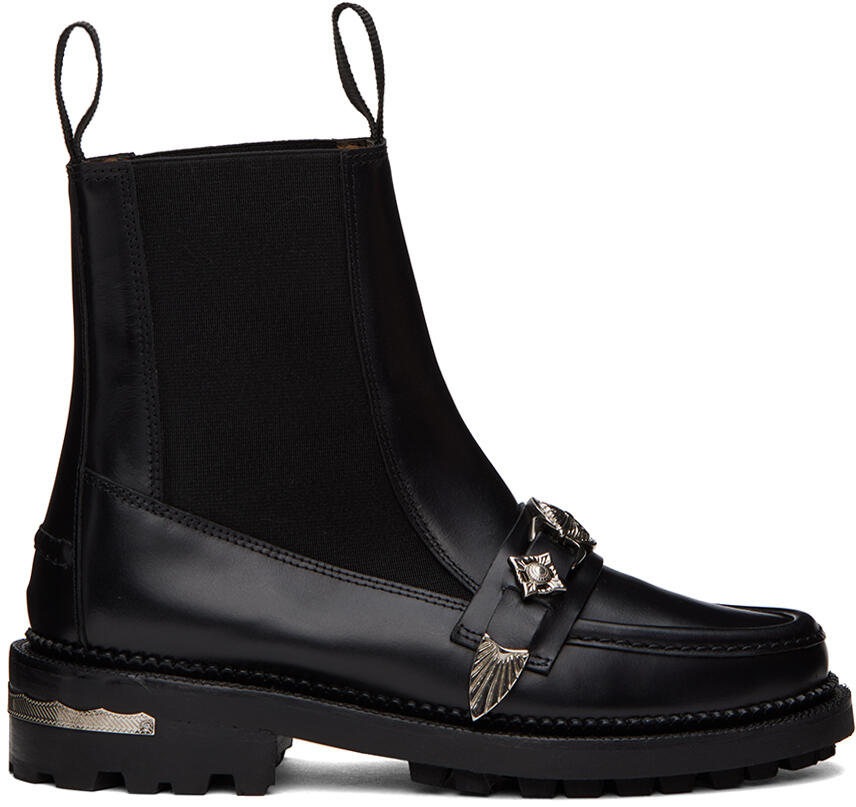 Toga Pulla Black Hardware Boots Cover