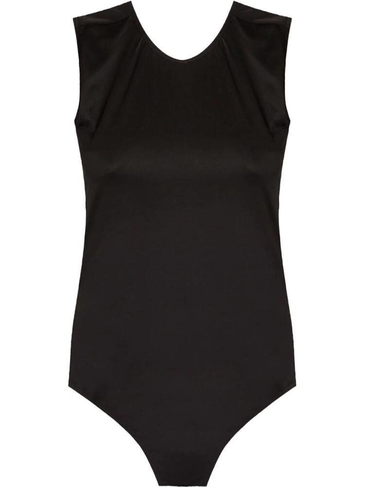 Brigitte open back bodysuit - Black Cover