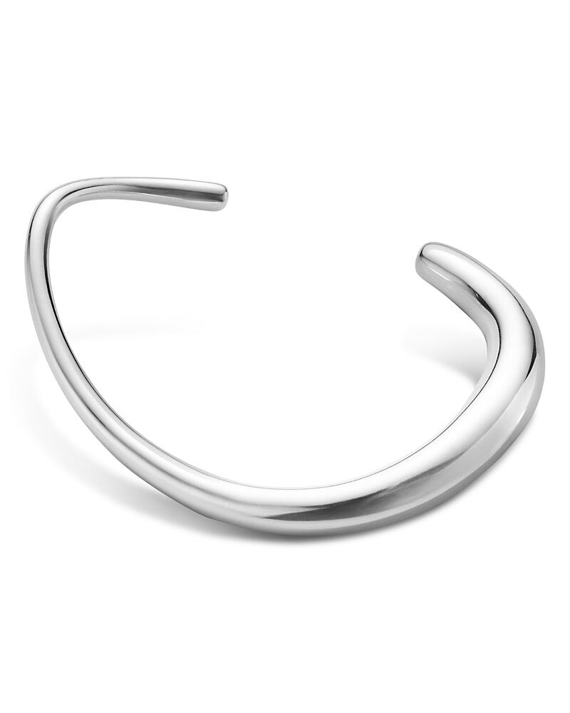 Georg Jensen Sterling Silver Offspring Cuff Bangle Bracelet Cover