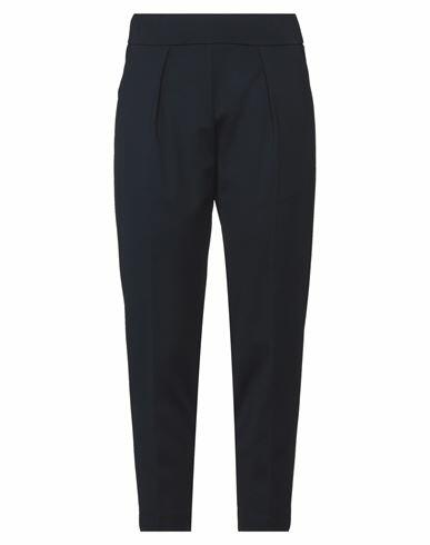 Seventy Sergio Tegon Woman Pants Midnight blue Viscose, Polyamide, Elastane Cover