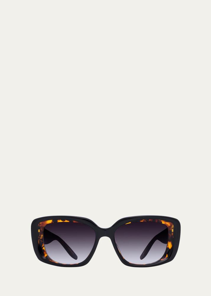 Barton Perreira Binti Gradient Zyl Square Sunglasses Cover