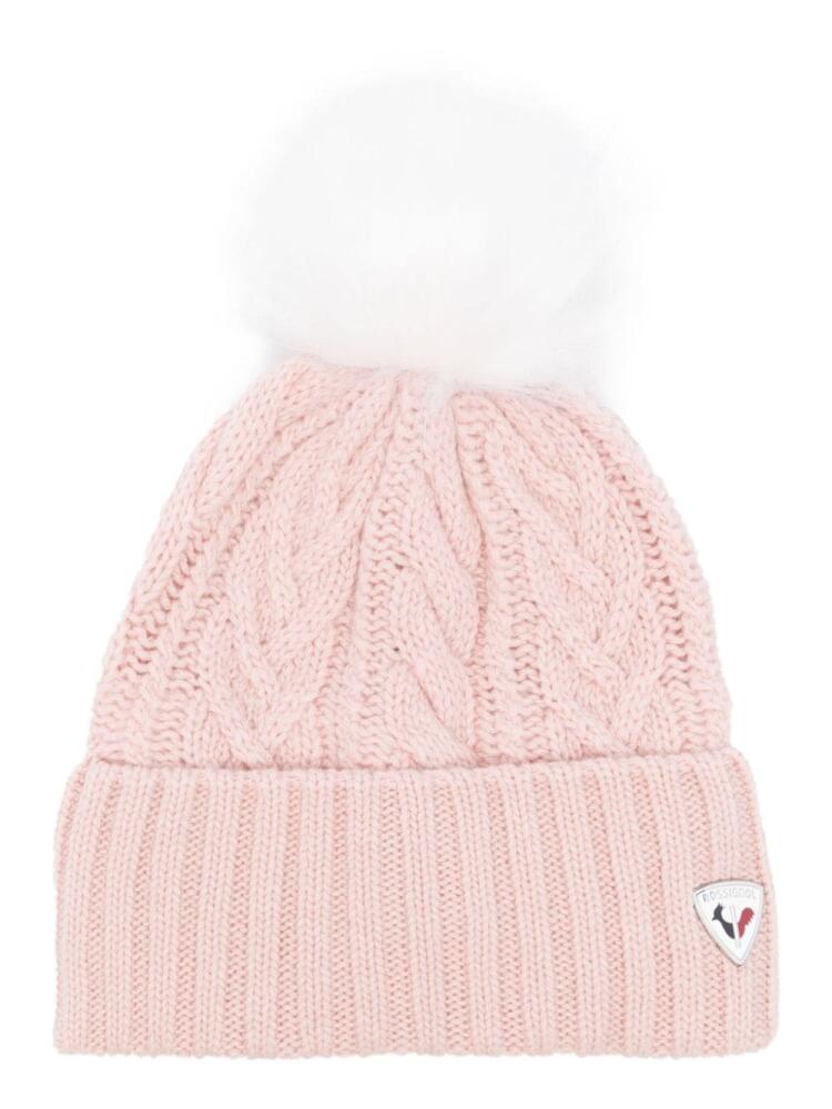 Rossignol Mady cable-knit beanie - Pink Cover