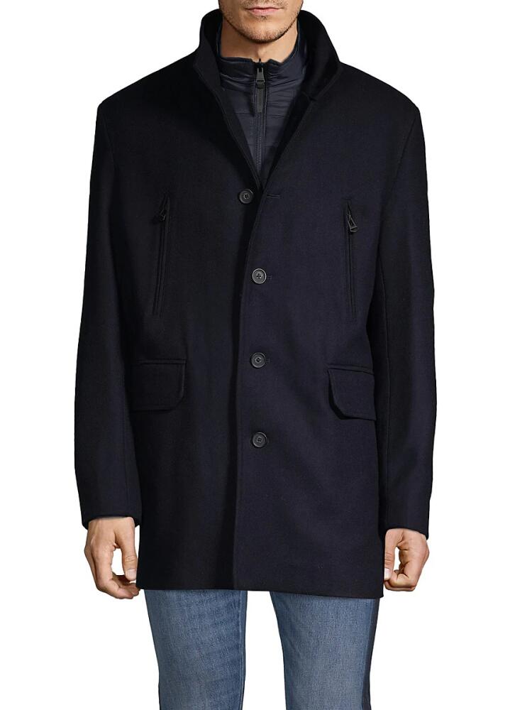 Cole Haan Men's Melton 3-in-1 Jacket - Navy Cover