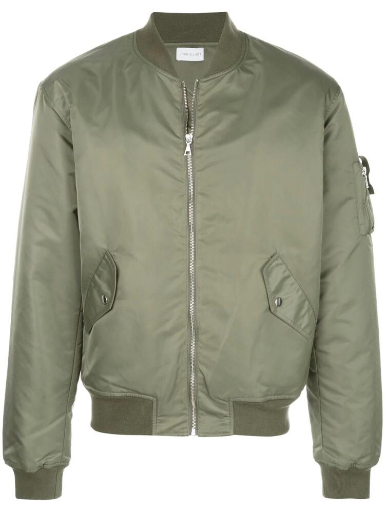 John Elliott Bogota II bomber jacket - Green Cover