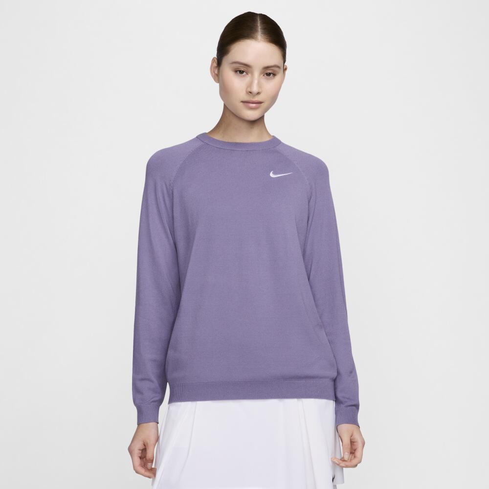 Nike Women's Tour Golf Sweater in Purple Cover