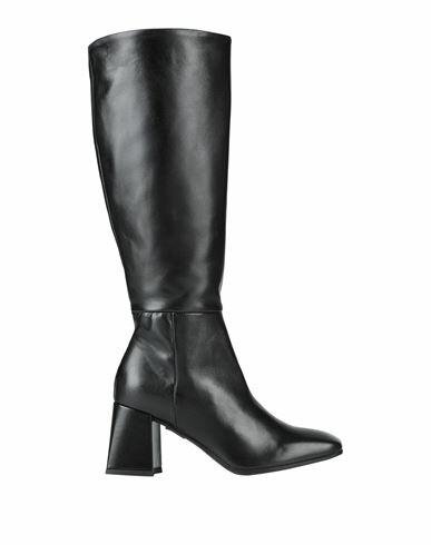 Formentini Woman Boot Black Soft Leather Cover