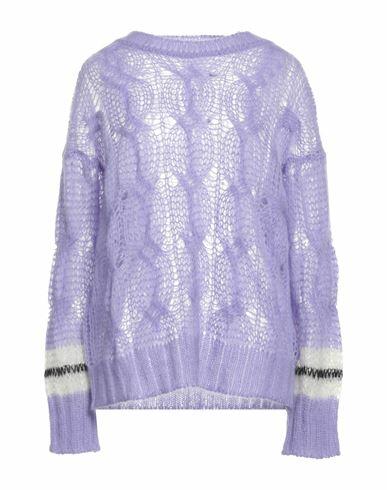 Palm Angels Woman Sweater Lilac Mohair wool, Polyamide, Wool Cover