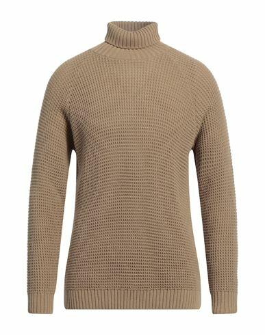 Stilosophy Man Turtleneck Camel Acrylic, Wool Cover