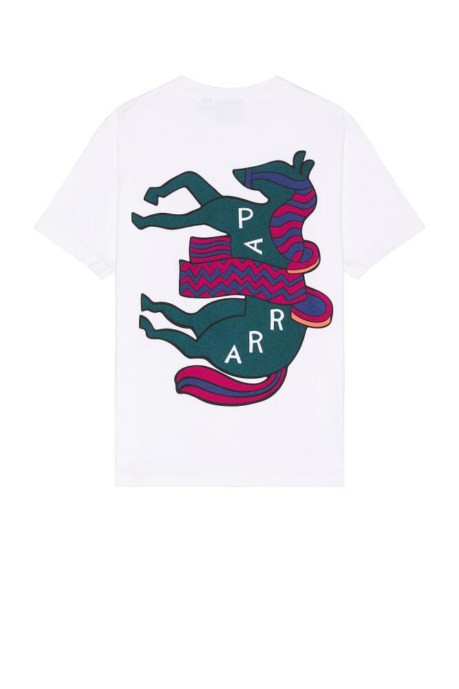 By Parra Fancy Horse T-Shirt in White Cover