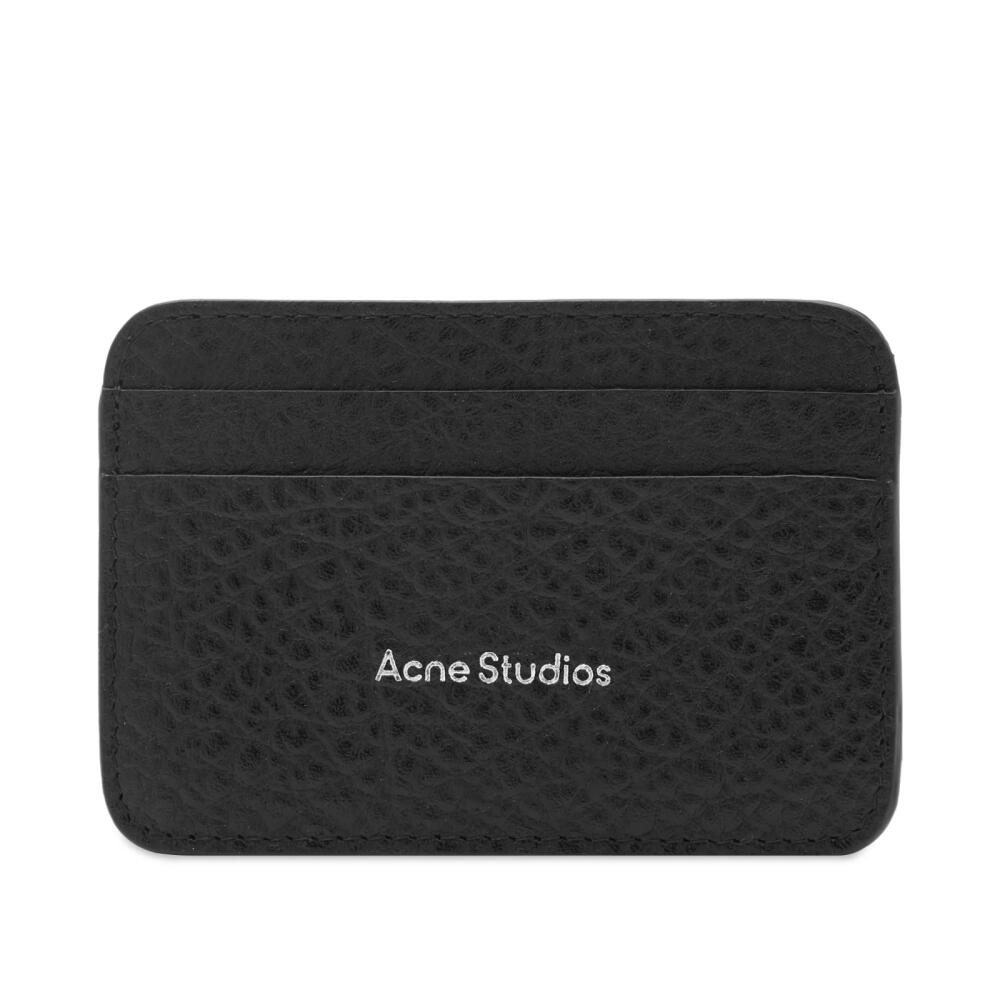 Acne Studios Men's Aroundy Card Holder in Black Cover