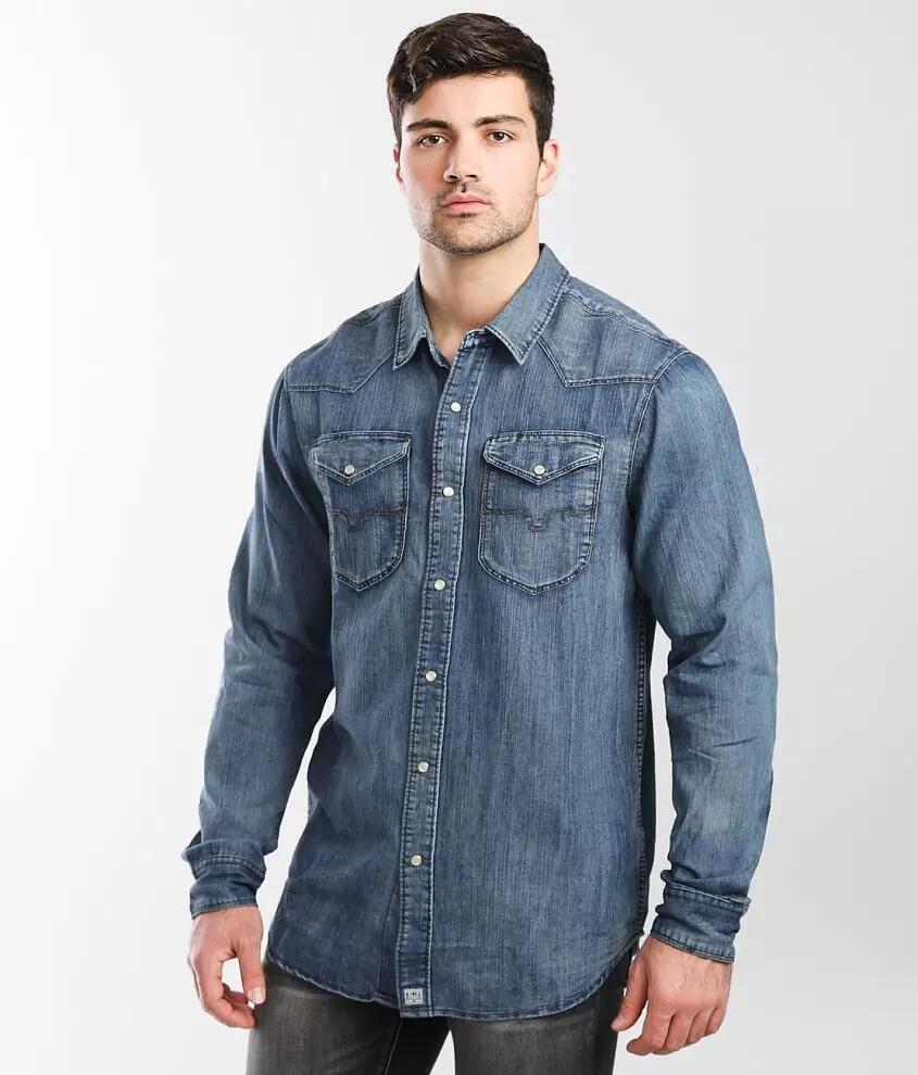 Kimes Ranch Grimes Denim Shirt Cover