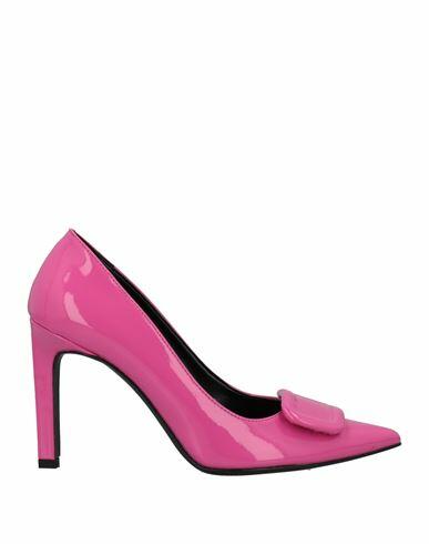 Divine Follie Woman Pumps Fuchsia Textile fibers Cover