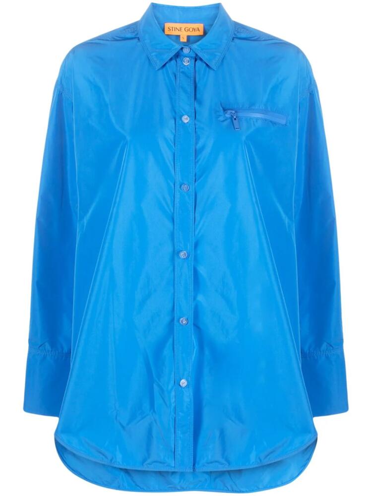 Stine Goya Natalie long-sleeve shirt - Blue Cover