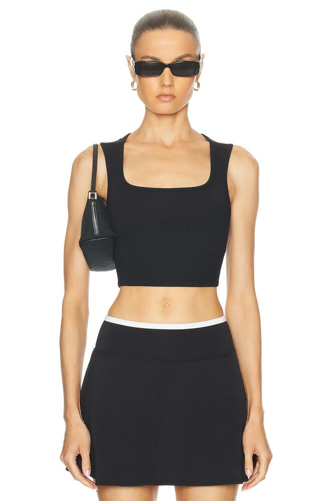 YEAR OF OURS Ribbed Diana Sports Bra in Black Cover