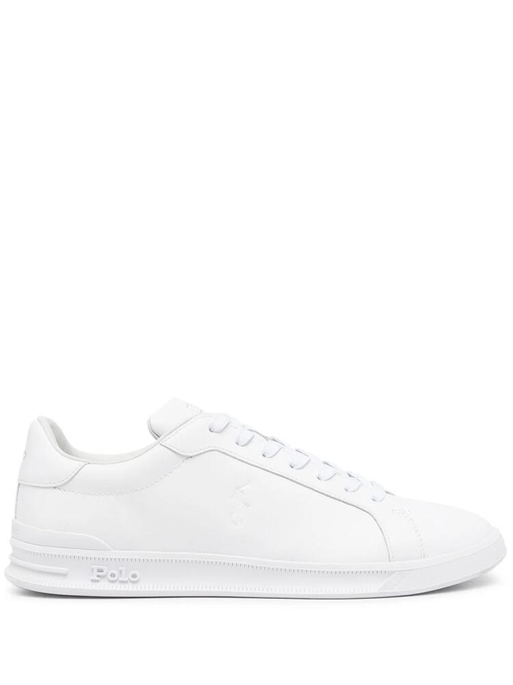 Polo Ralph Lauren plain low-top sneakers - White Cover