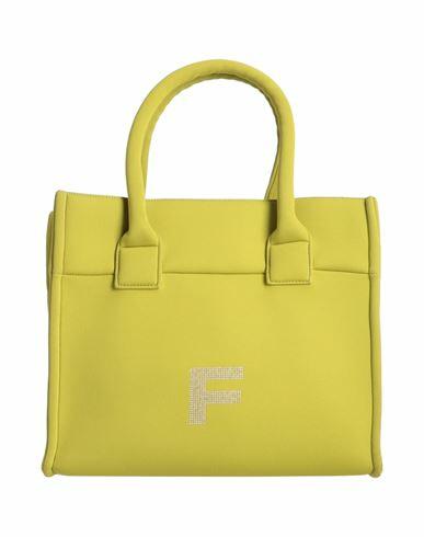 Fisico Woman Handbag Light green Polyester, Polyamide Cover