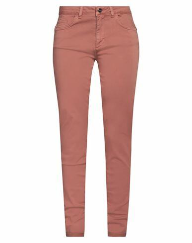 Marani Woman Pants Pastel pink Cotton, Polyester, Elastane Cover