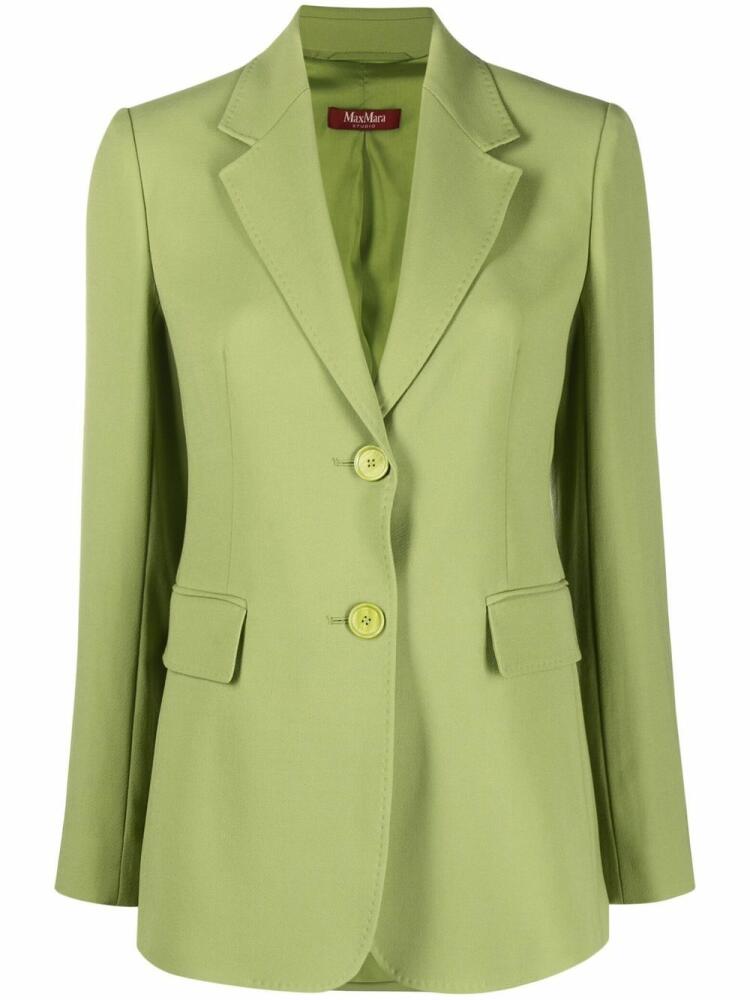 Max Mara single-breasted blazer - Green Cover