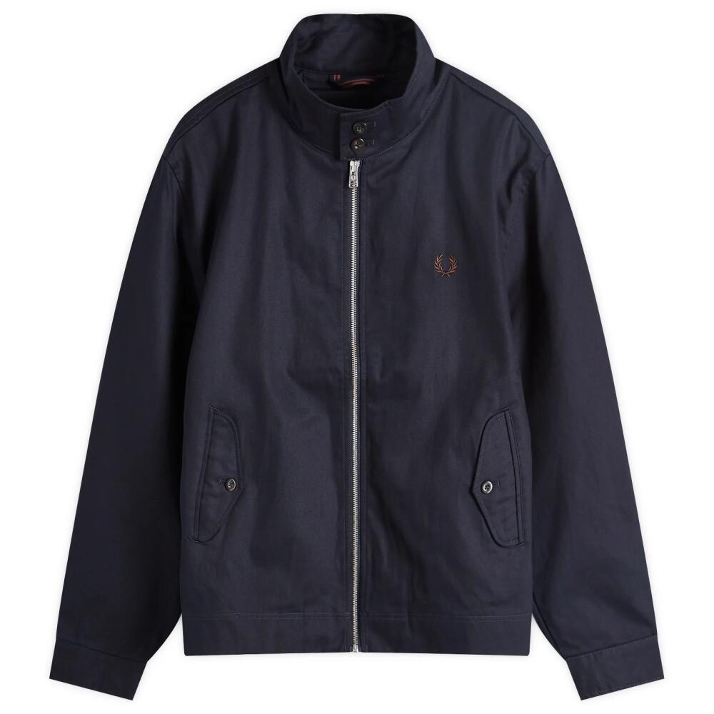 Fred Perry Men's Harrington Jacket in Navy Cover