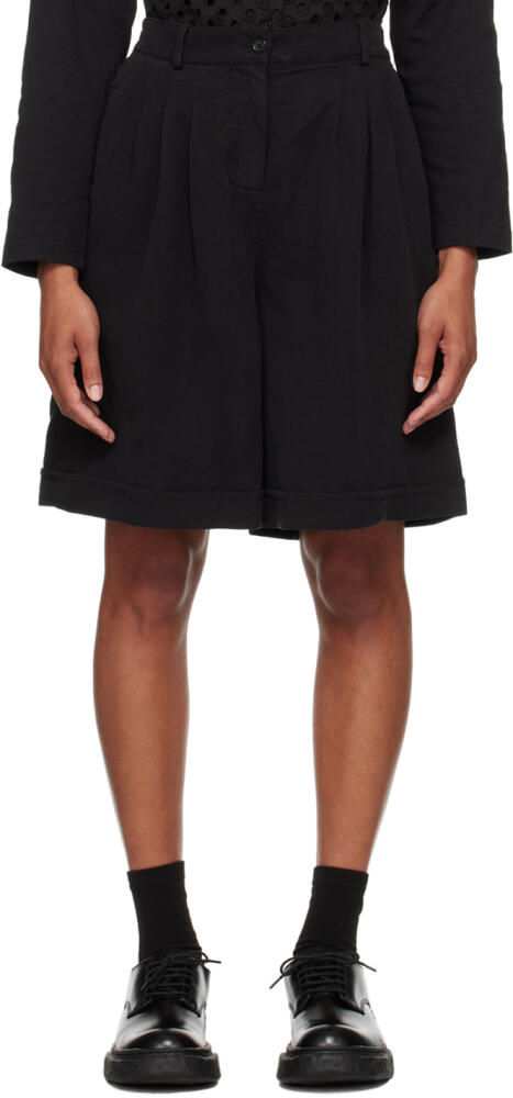 YMC Black Long Walking Shorts Cover